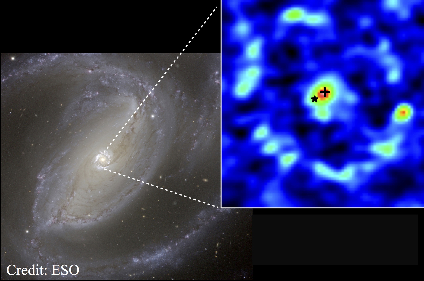 NGC 1097 spirálgalaxis