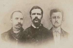 Auguste Vaillant (balra az első) és Ravachol (középen)