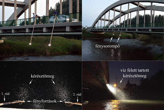  Dunavirág-védő fénysorompó tesztje Rábahídvégen (KRISKA GYÖRGY FELVÉTELEI)