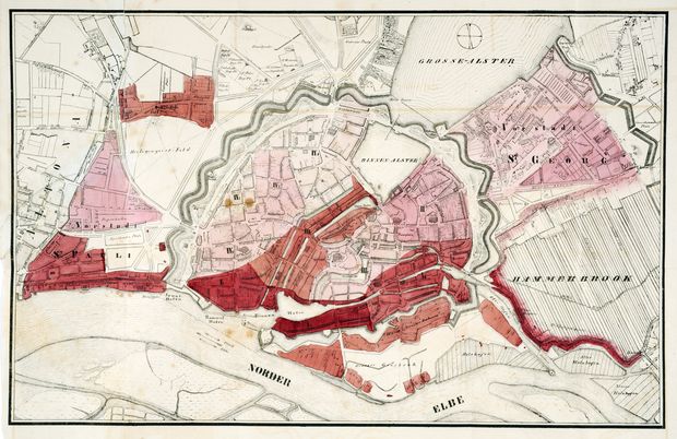 A kolera Hamburgban (Rothenburg, 1832)